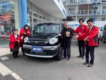 クロスビーご納車おめでとうございます！